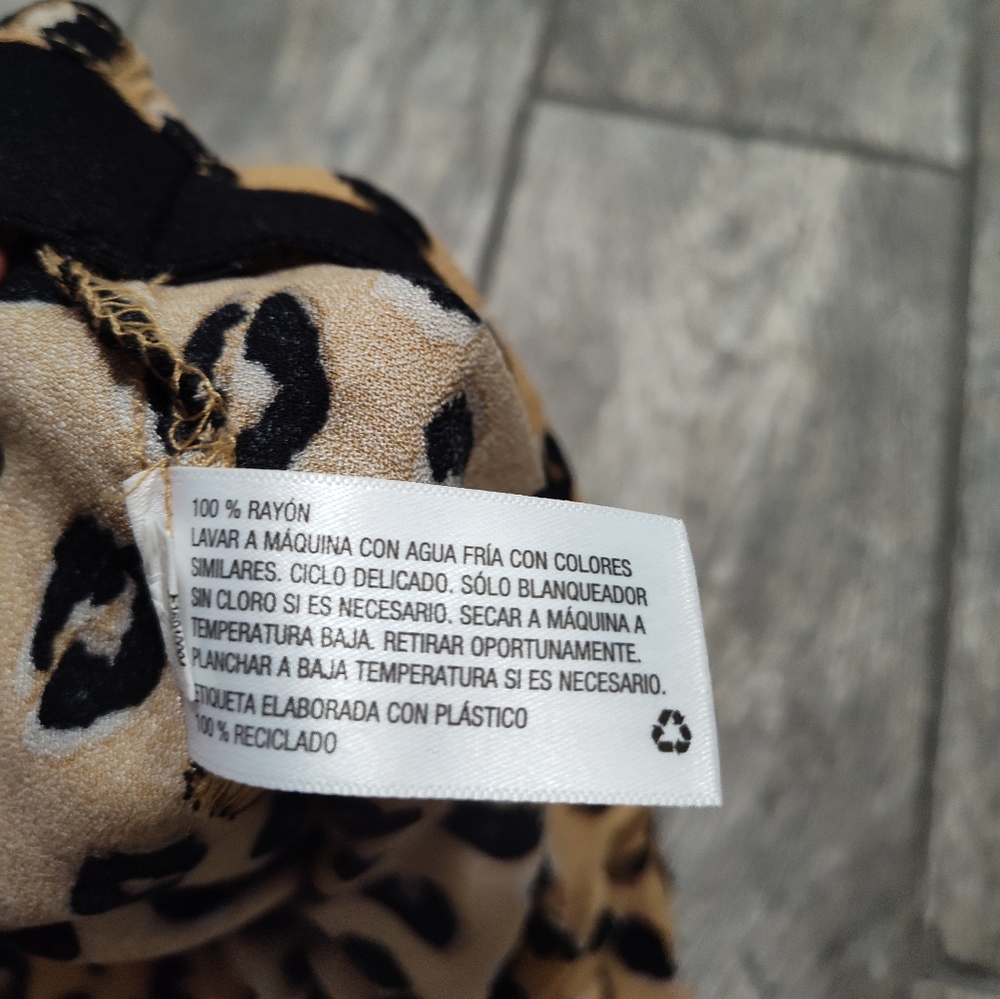 Target a New Day Cheetah Leopard Animal Print Midi Skirt - Picture 5 of 8